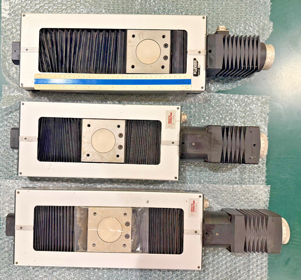 KLINGER SCIENTIFIC - MICROCONTROLLE - Three Large Linear Motion Stages