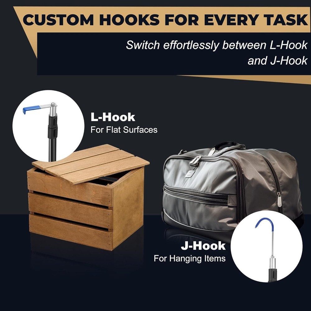 Extendable Cargo Tool with Magnetic Function and Lightweight Alloy Design