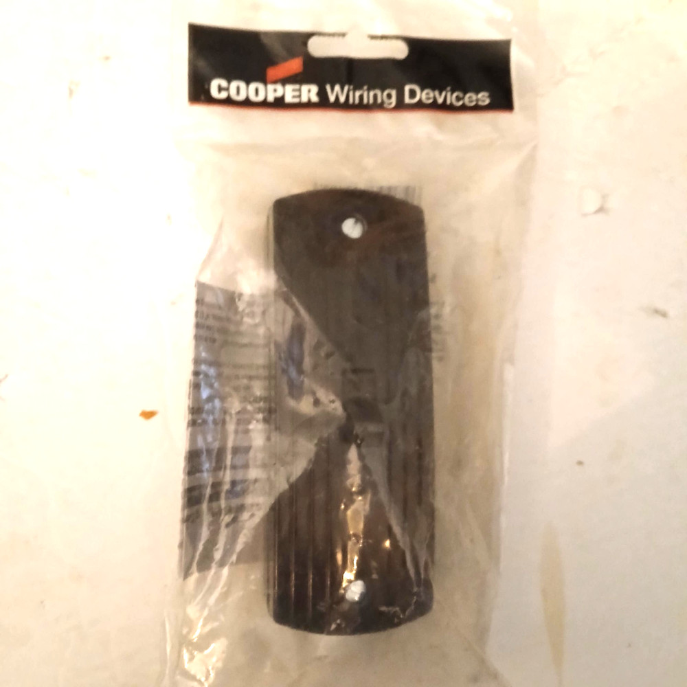 Cooper 541B Single Pole Switch, Brown **SALE**