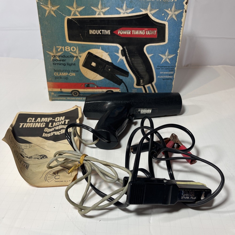 Cobra-GT 7180 Inductive Timing Light W/ Original Box