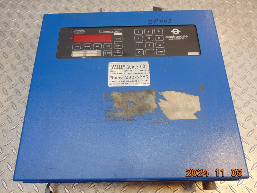ELECTROSCALE WEIGHTMETER 551 117VAC 25W