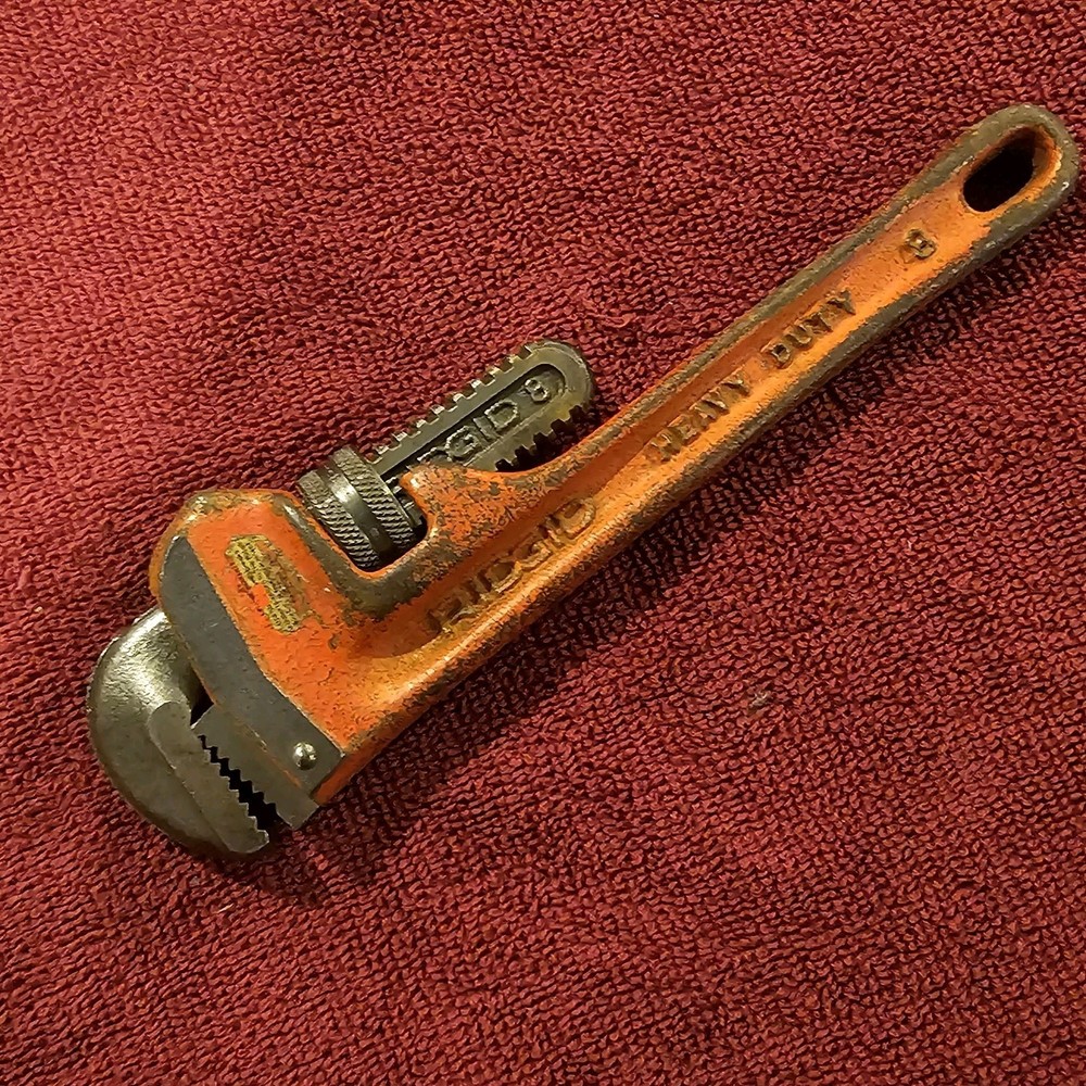 Ridgid 8" Pipe Wrench #1