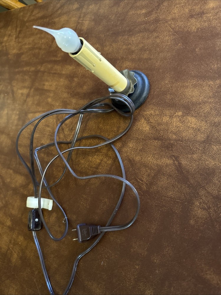 Vintage Electric Candle, Works