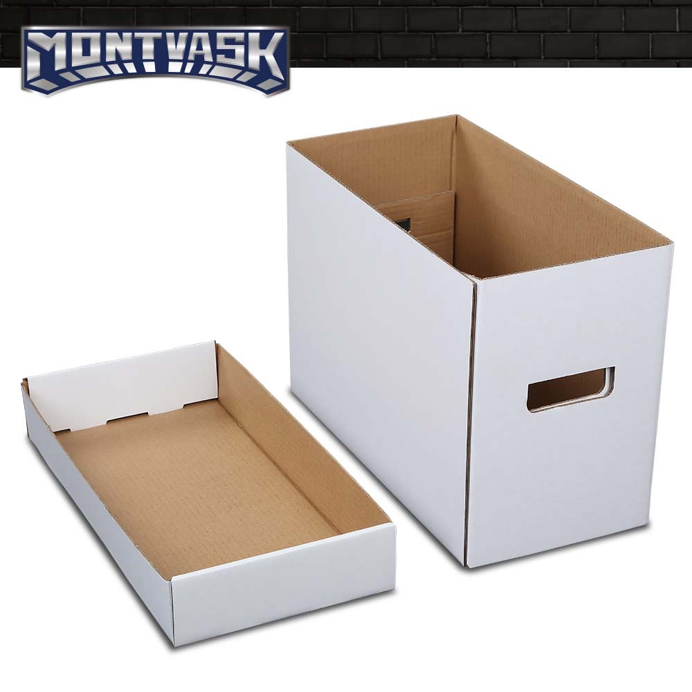 5Pcs Comic Books Storage Boxes Short Holds 150-175 Stackable Durable Archive