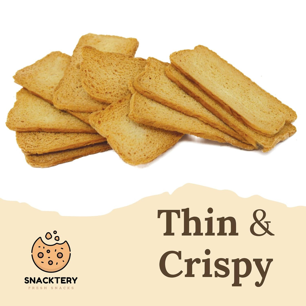 Original Melba Toast Crackers - Thin and Crispy Flatbread Crackers - Mini Toasts