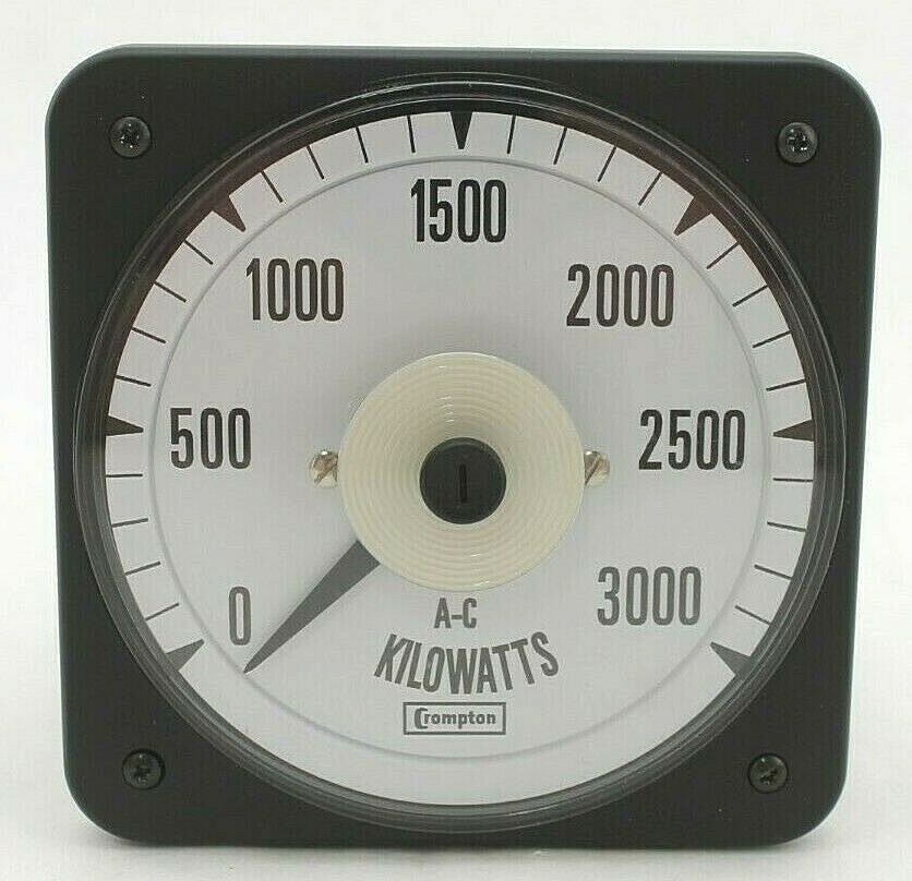 Crompton 007-219A-QLVR-C6 Panel Meter