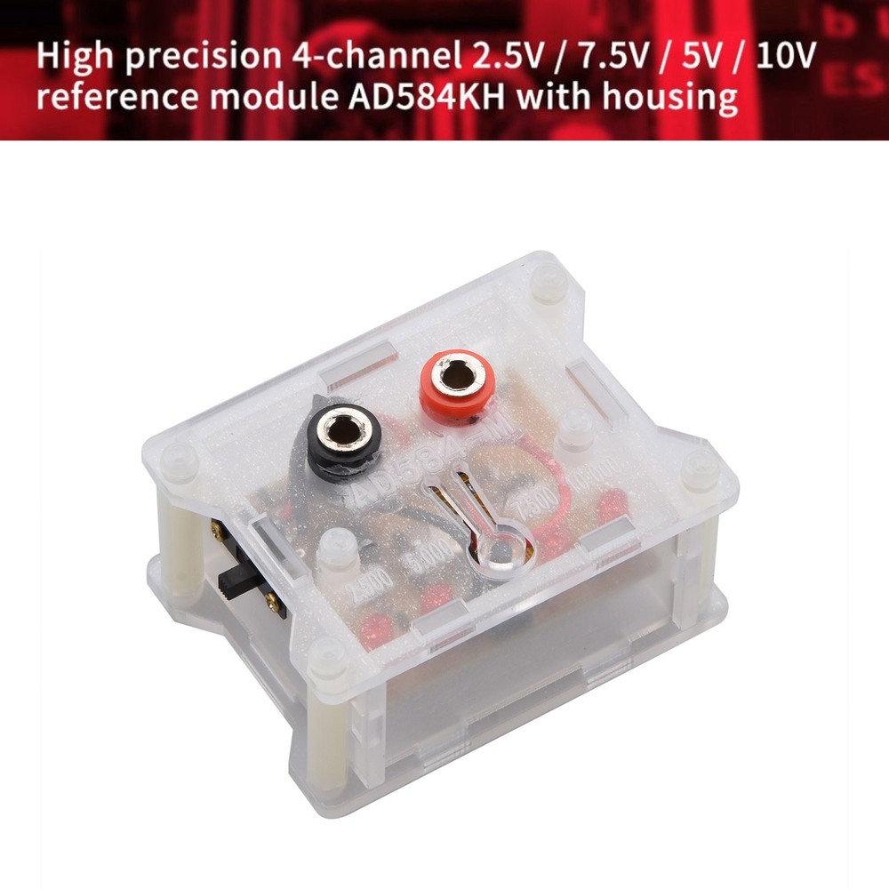 AD584KH High Precision 4-Channel 2.5V/7.5V/5V/10V Voltage Reference Module Board