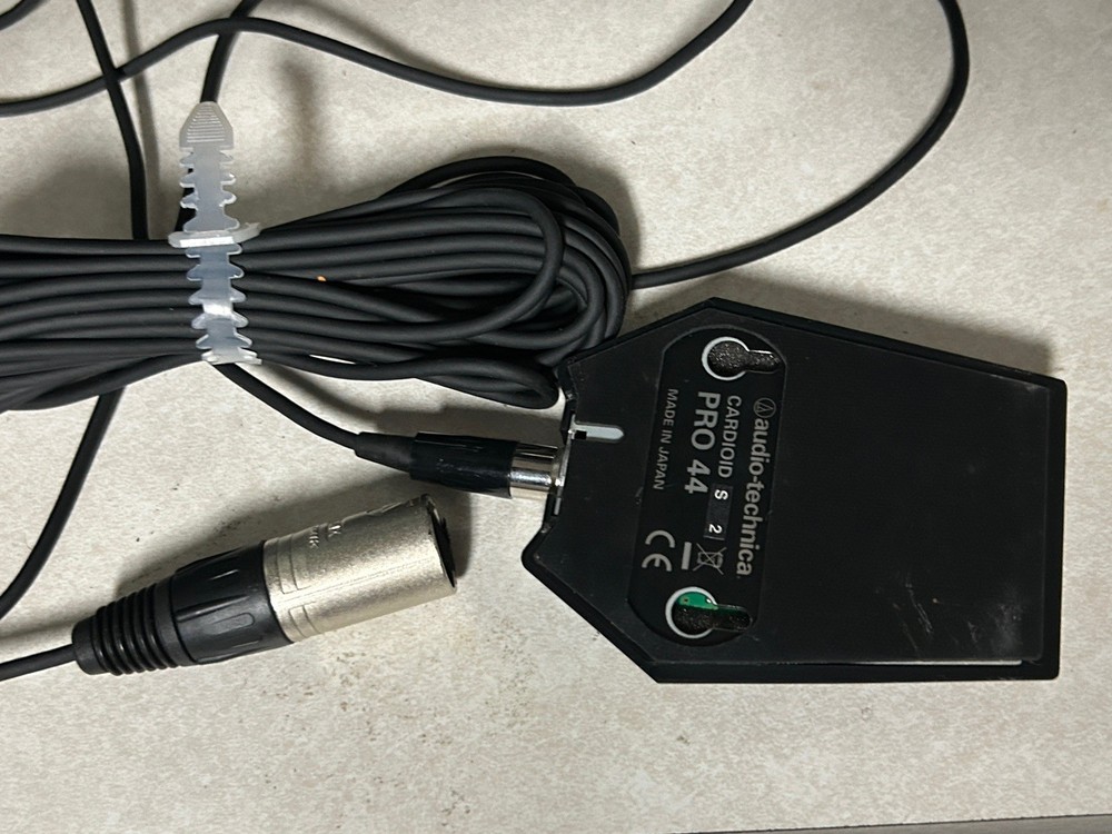 NEW Audio-Technica PRO44 Condenser Boundary Microphone NIB