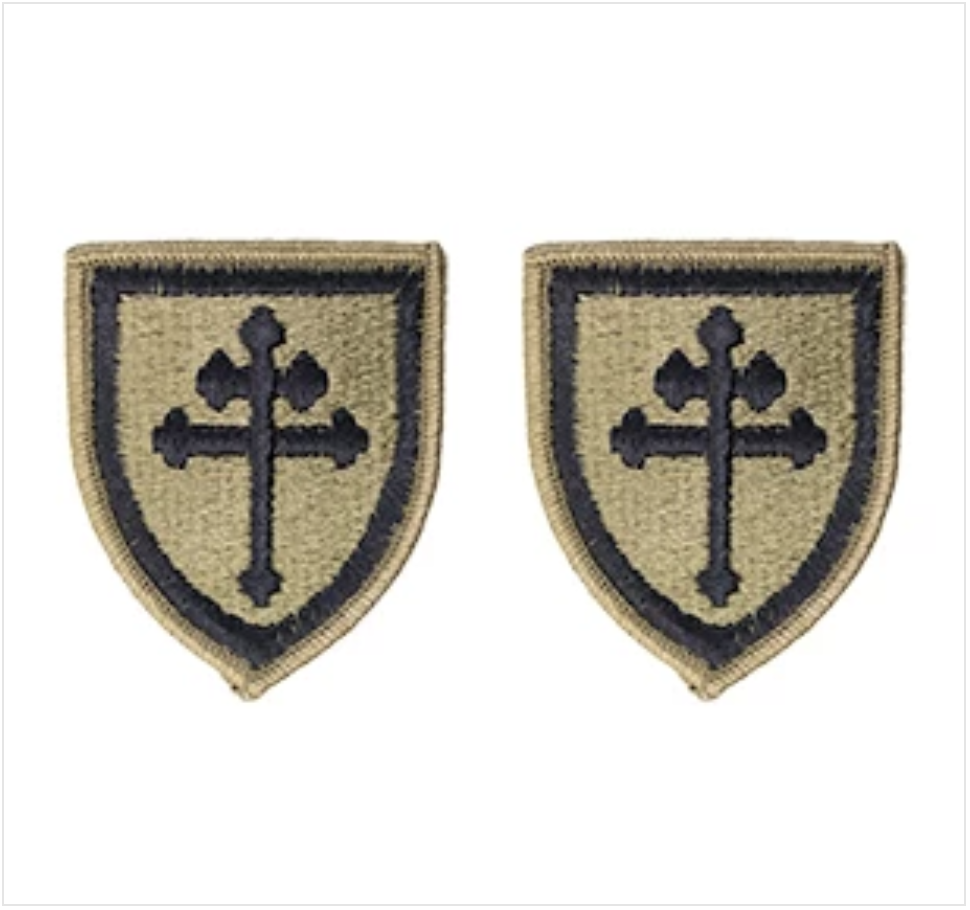 GENUINE U.S. ARMY PATCH: 79TH USAR SUSTAINMENT SUPPORT COMMAND - EMBROIDERED ON