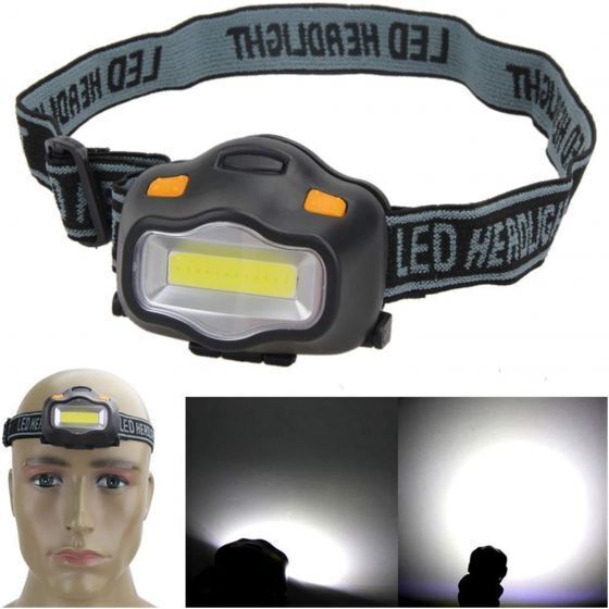 Headlamp Headlight Flashlight Torch Waterproof Sensor COB LED