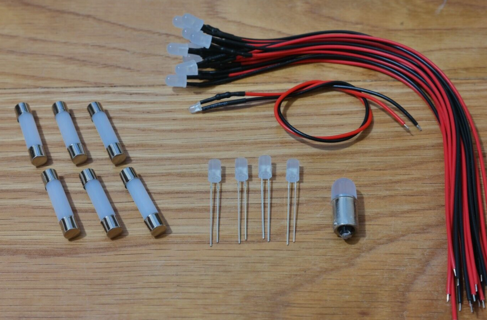 Sansui 7070 receiver replacement front LED lamps bulbs lights kit set