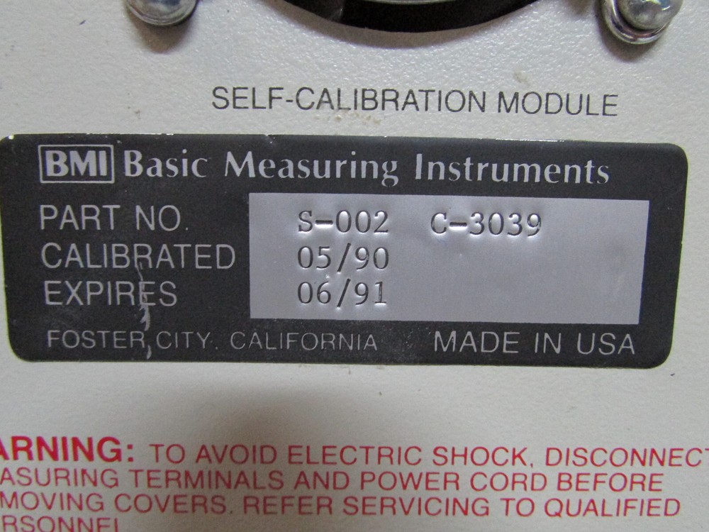 BMI PowerScope Power Scope 4800 Disturbance Measuring 3 Current Probes