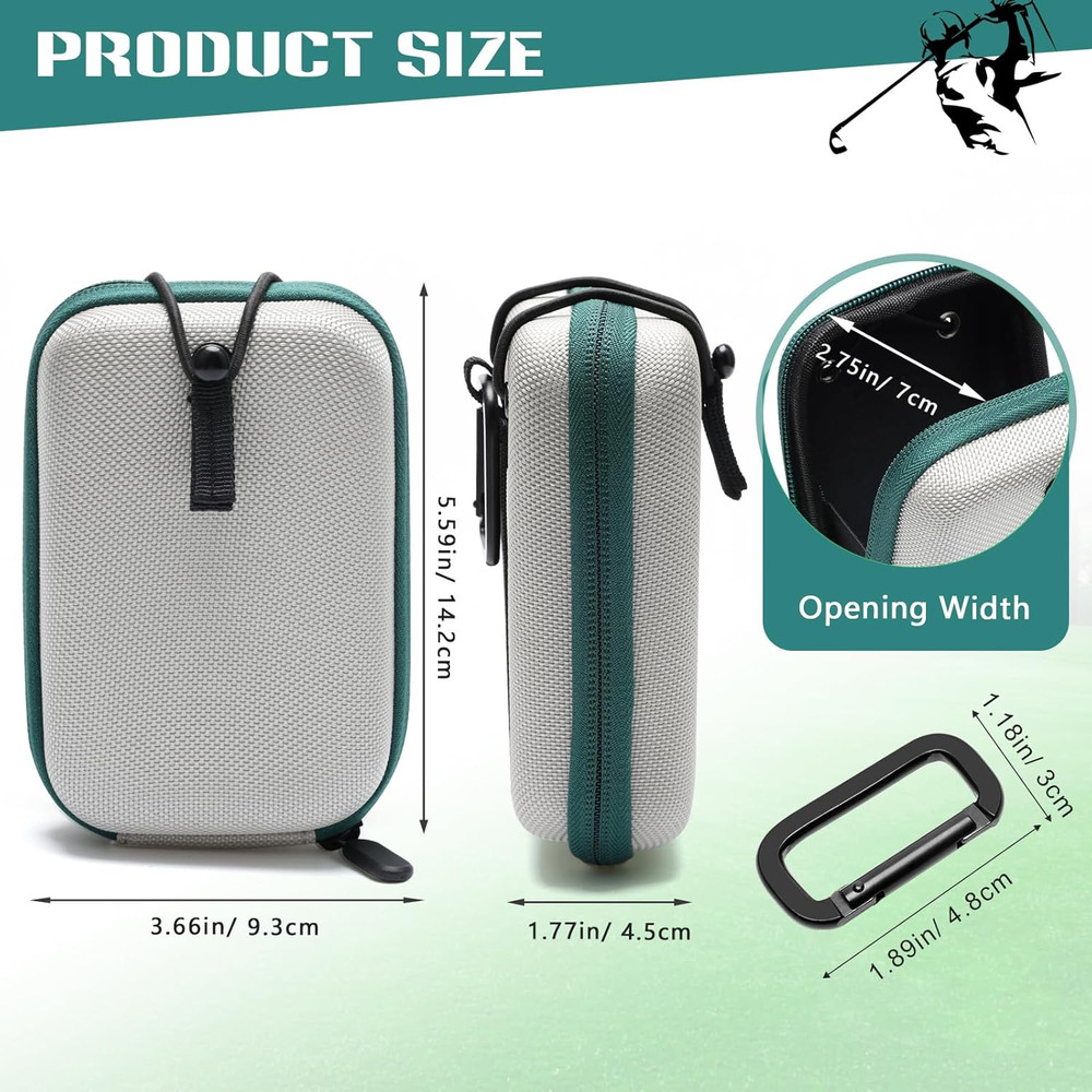Golf Rangefinder Hard Shell Case, Hard Golf Rangefinder Case Universal Range Fin