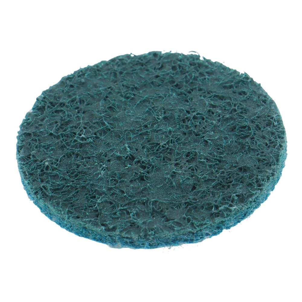 25 Pcs 2" Blue Fine Prep Pad Discs Surface Conditioning Quick Change Discs