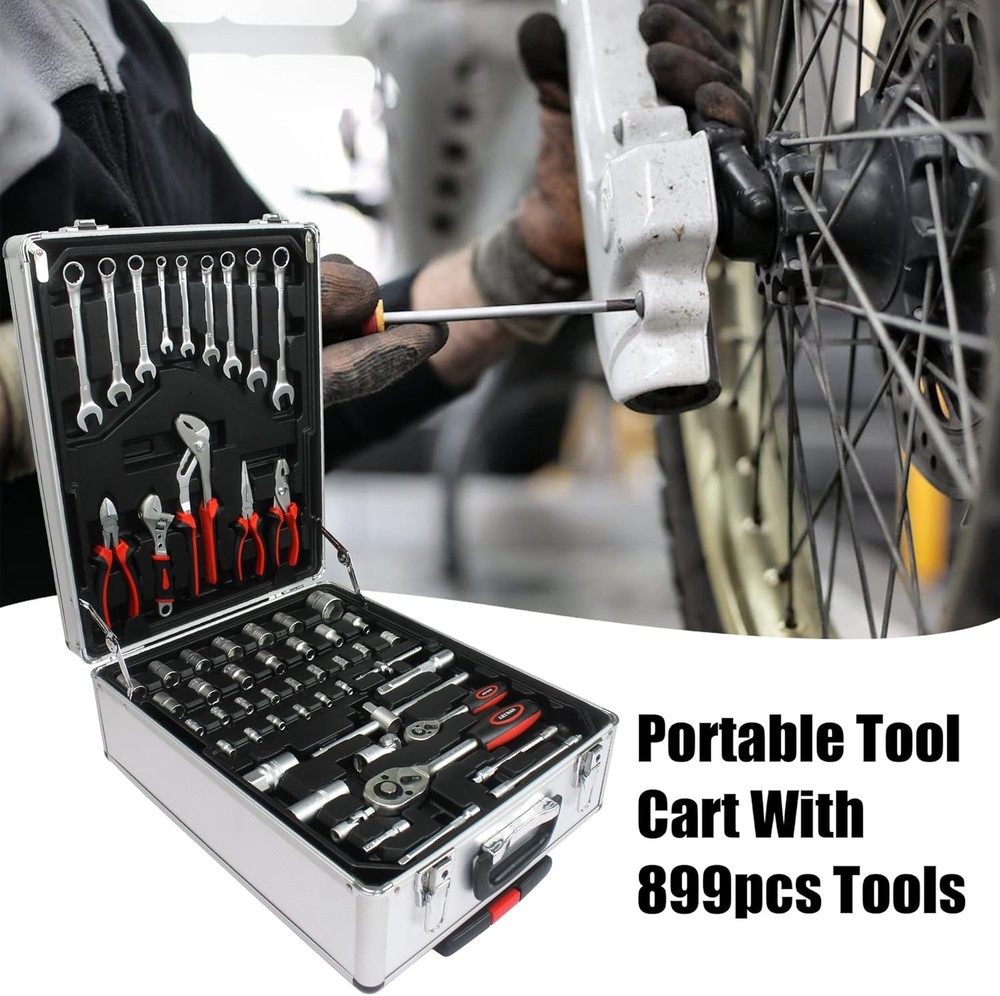 899 all-in-one multifunctional toolboxes and suitcases, essential maintenance b