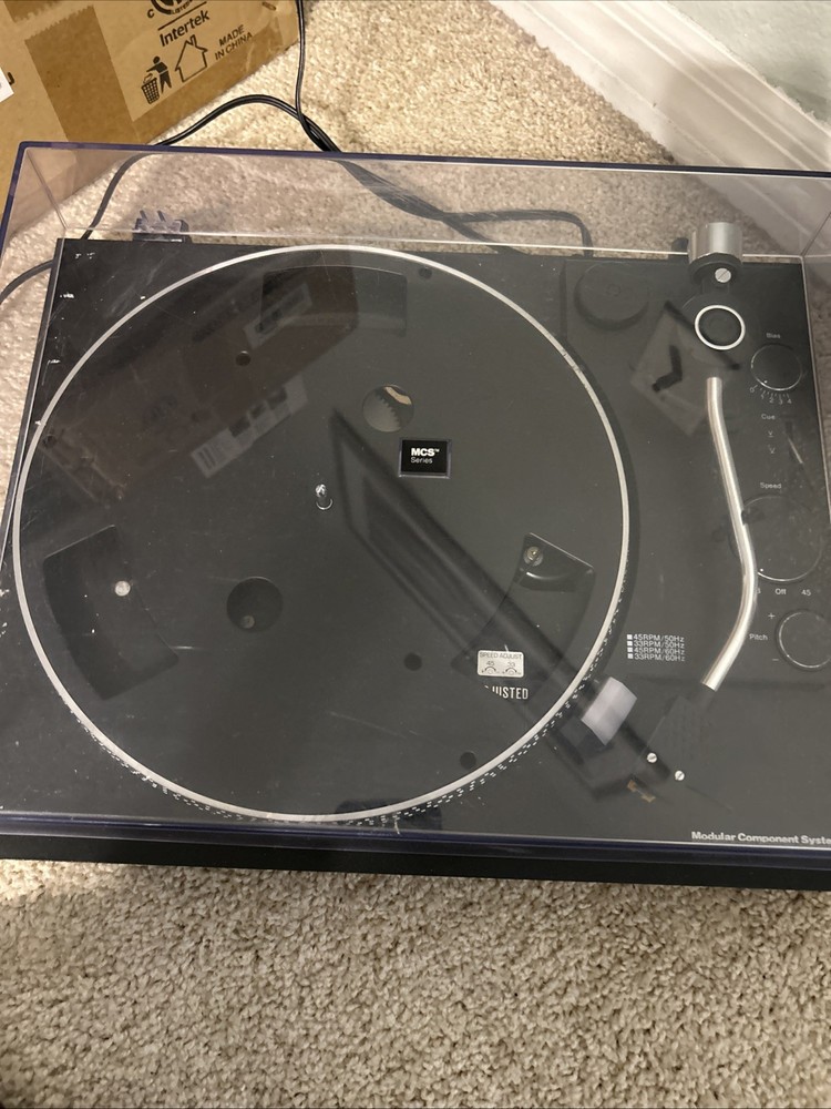 MCS Turntable 6503 Belt Driven Automatic Turntable Modular Component Systems