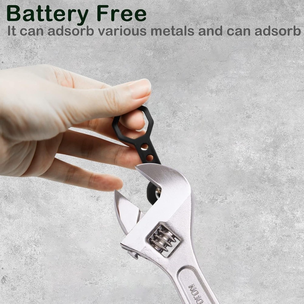 Magnetic Stud Finder with 27lbs Pull - No Batteries Required for Precision