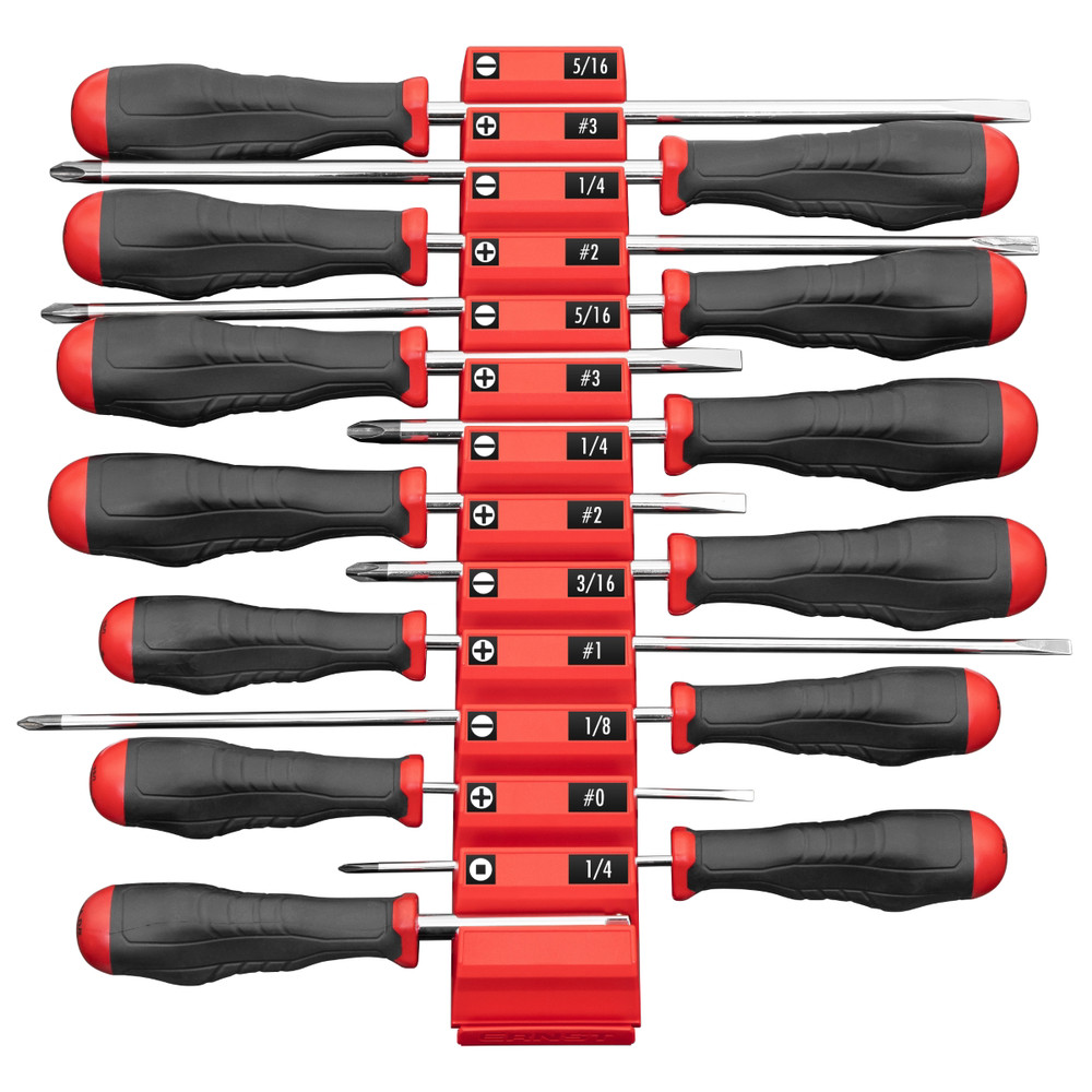 Ernst Mfg. 13 Tool Screwdriver Pro - Red