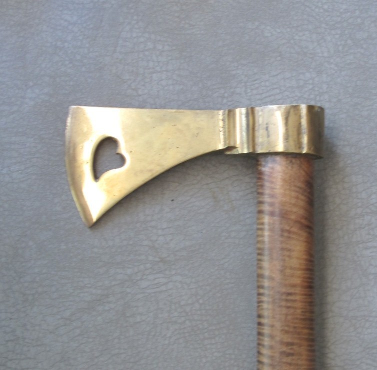Custom-Made Fighting Tomahawk w/Scrimshaw.