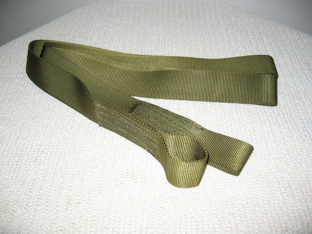 NOS Military Cargo Strap 1.75" Wide 10' Long with Loop on Each End