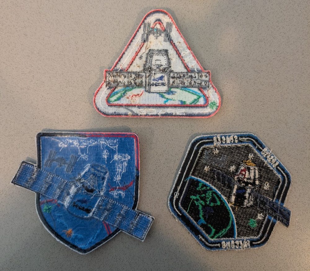Authentic SpaceX Mission Patch Set