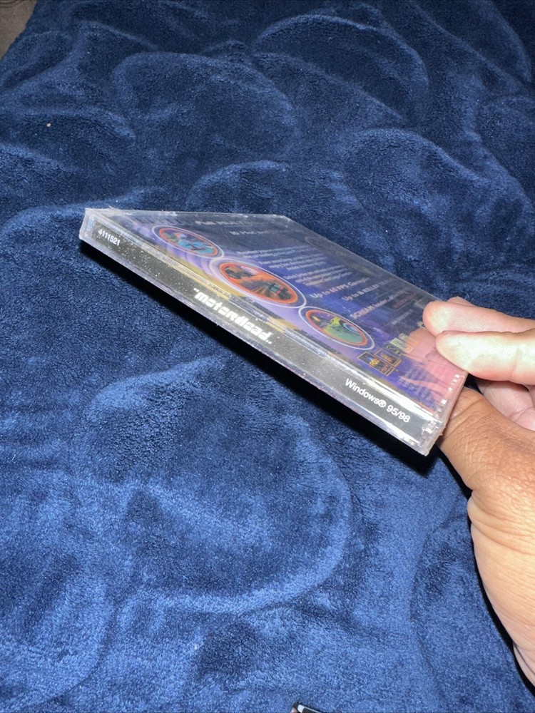 Motorhead CD Rom PC Game Multiplayer- NEW Sealed Windows 95/98 Fox Interactive