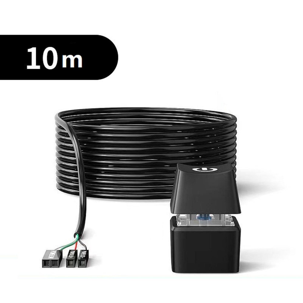 LED Computer Desktop Switch PC Motherboard External Power On/Off Button Cable m