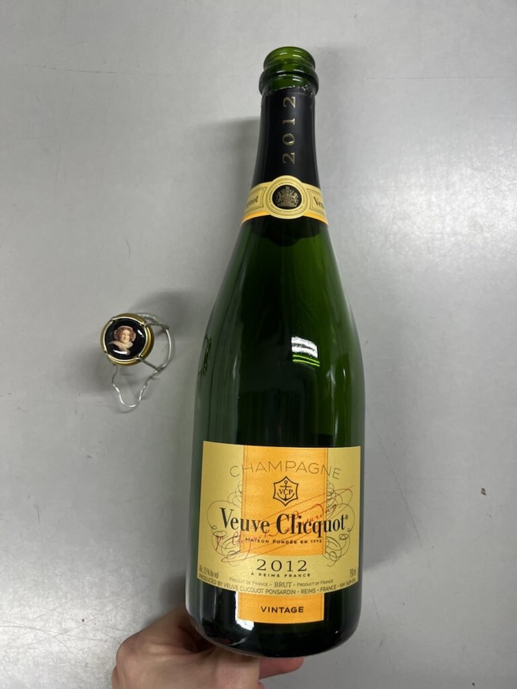 Veuve Clicquot 2012 Vintage - Empty Bottle & Wire Cage ONLY