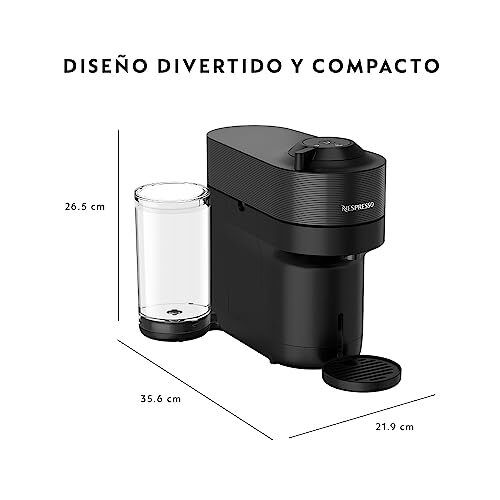 NEPRESSO VERTUO POP+ COFFEE MAKER GDV6 - BLACK