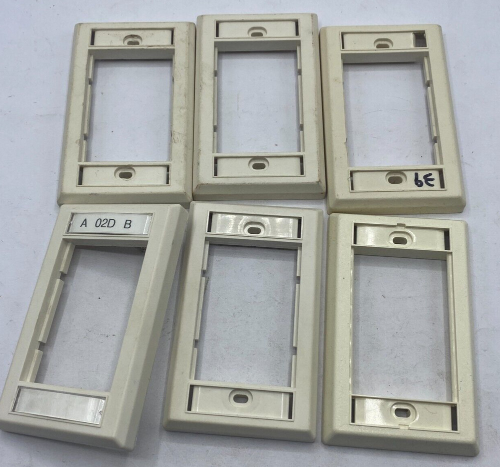 Legrand - Ortronics Series Face plate - LOT OF 6 🔔