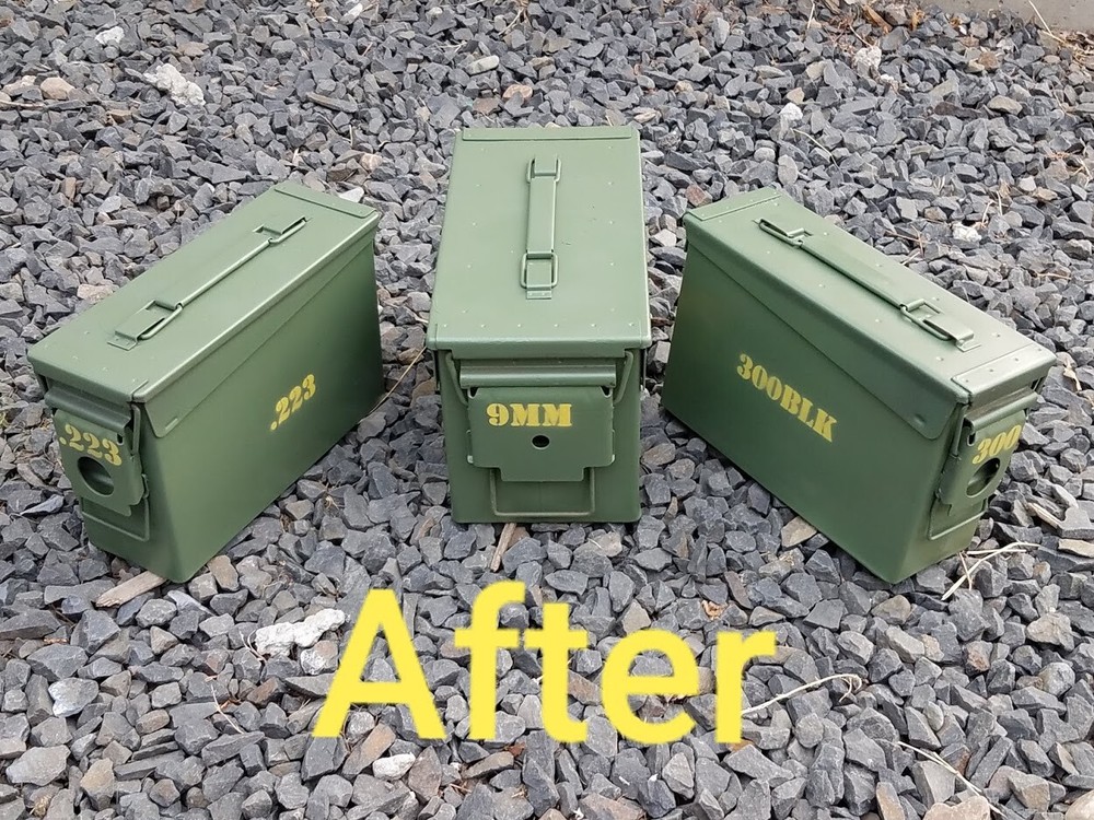 Ammo Can Stencils