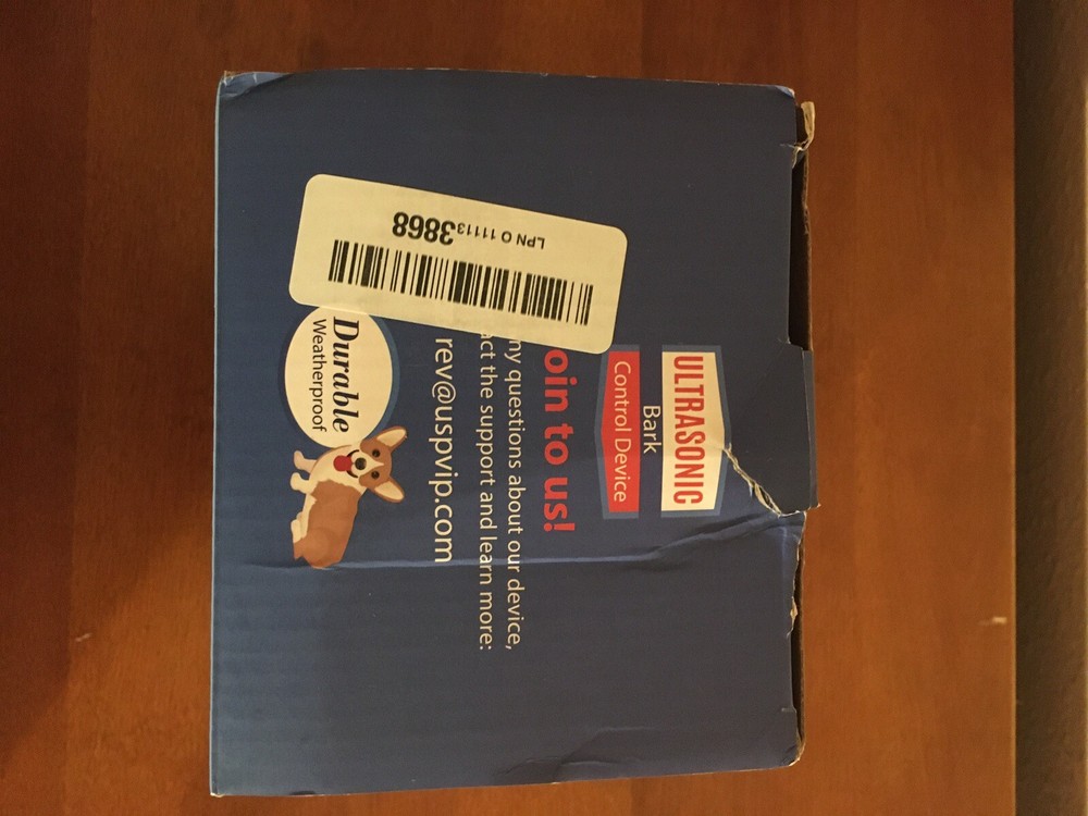 Ultrasonic Bark Control Device Durable Waterproof