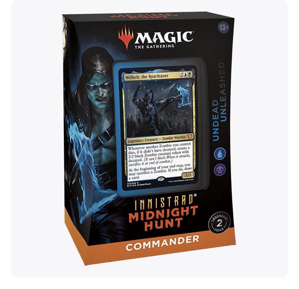 Magic MTG Undead Unleashed Innistrad Midnight Hunt Commander Deck