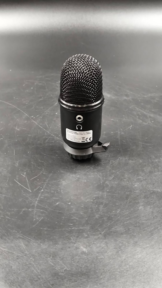 Nor-Tec 75511 Microphone Used Working Black