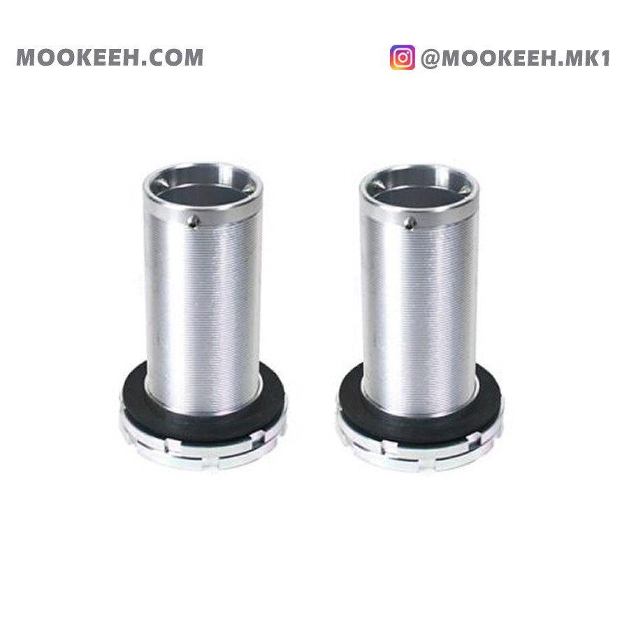 CNC Machined Tall Fine Thread Billet Coilover Sleeves For Custom Coilovers