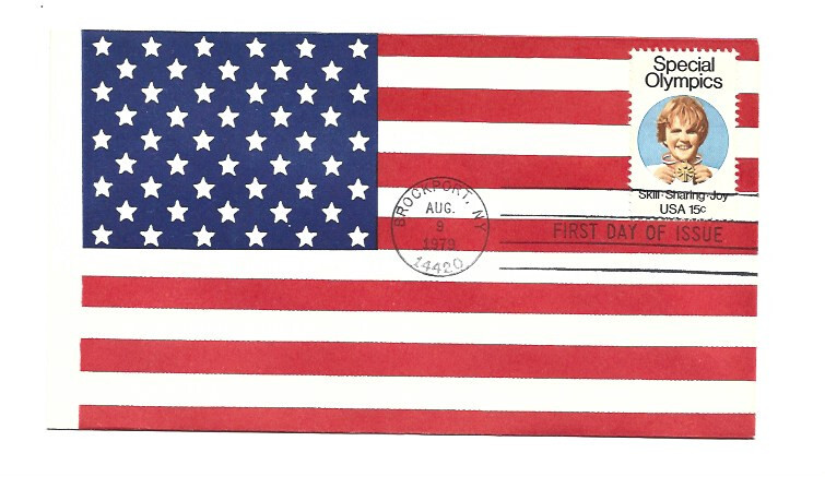 1788 Special Olympcs, Flag  FDC