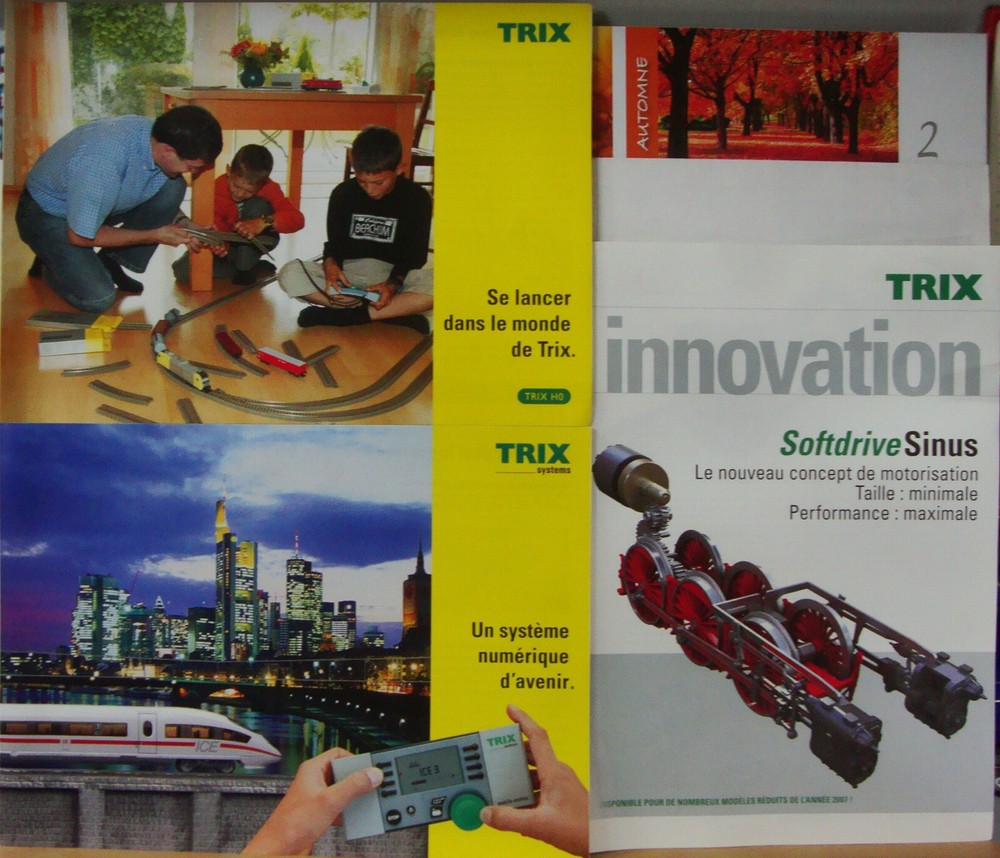TRIX MINITRIX F Program Innovations Catalog - The C Way Digital Sinus Engine