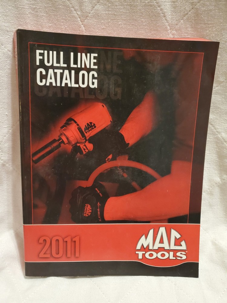 Original 2011 Mac Tools Catalog With Credit Application
