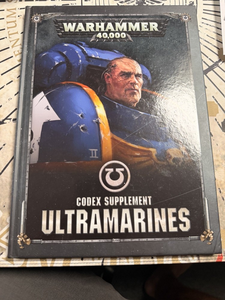 8TH EDITION HB CODEX SUPPLEMENT ULTRAMARINES   WARHAMMER 40K
