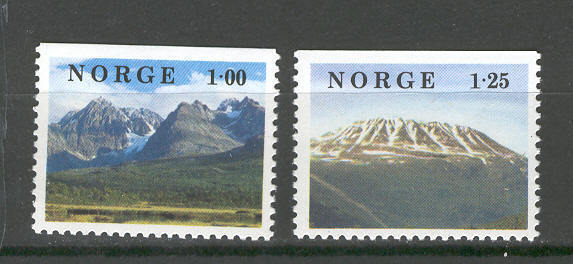 Norway J03 MNH 1978 Landscape 2v