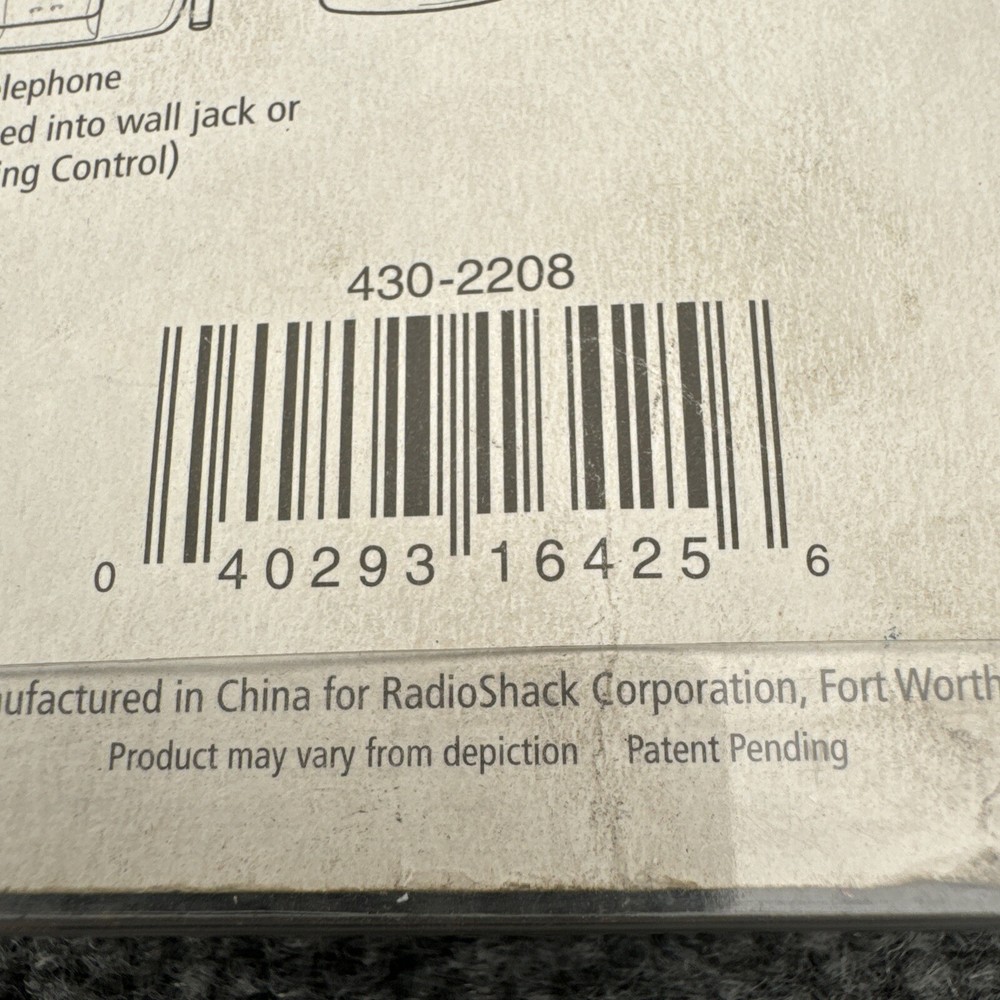 Radio Shack 430-2208 Multi-Phone Recording Control NEW SEALED