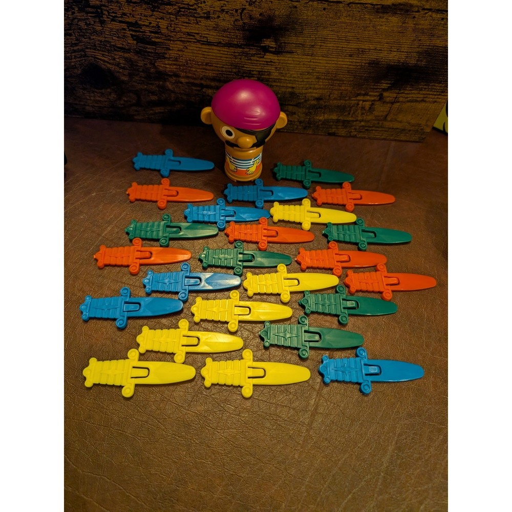 Pop Up Pirate Replacement Parts 25 Plastic Swords