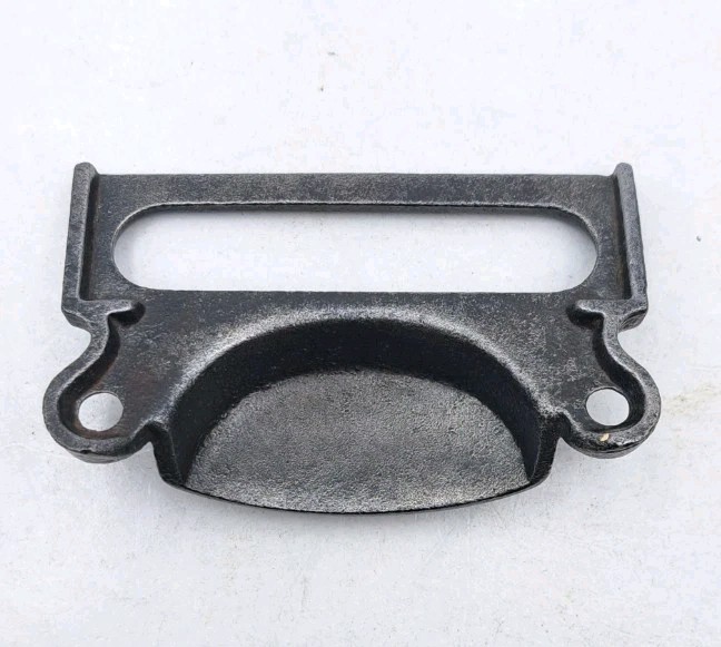 Antique Bin Pull Drawer Apothecary Handle Vintage Cast Iron Hardware