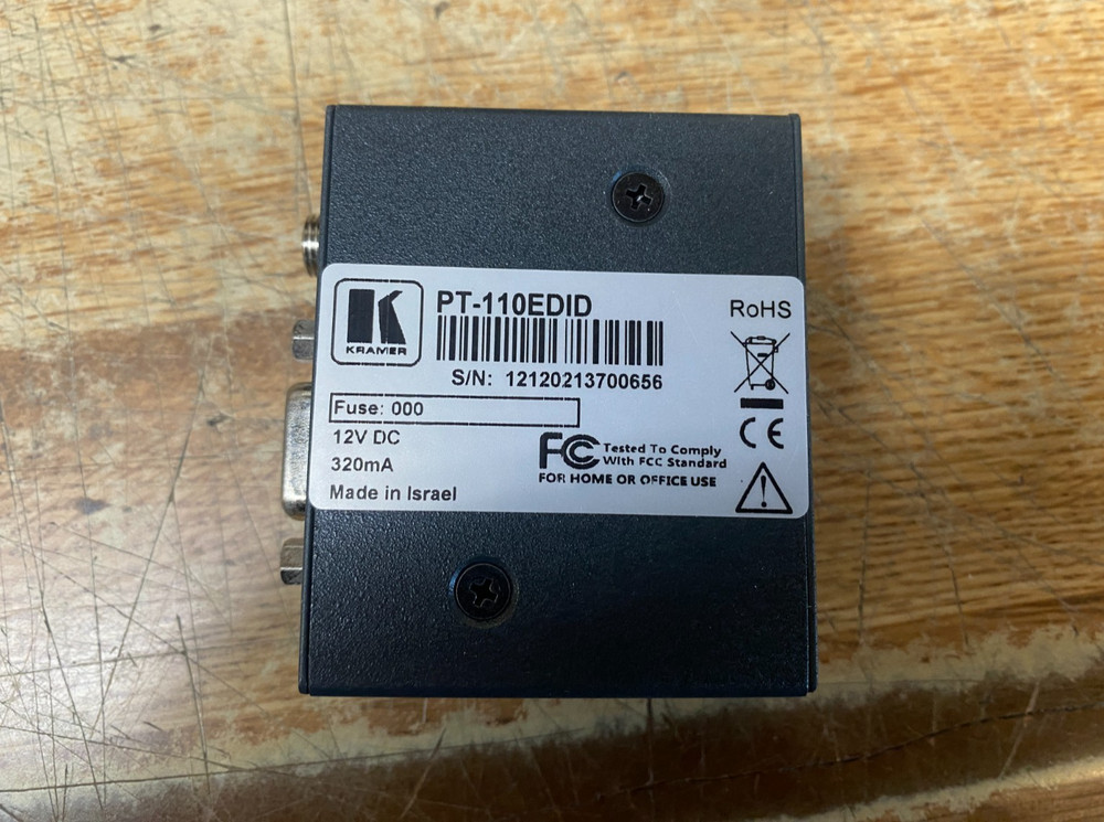 Kramer PT-110EDID Computer Graphics Video Transmitter with EDID