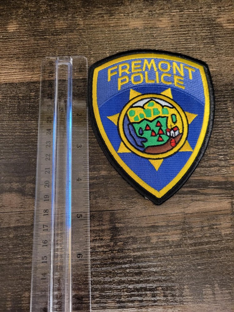 Fremont California Police Patch