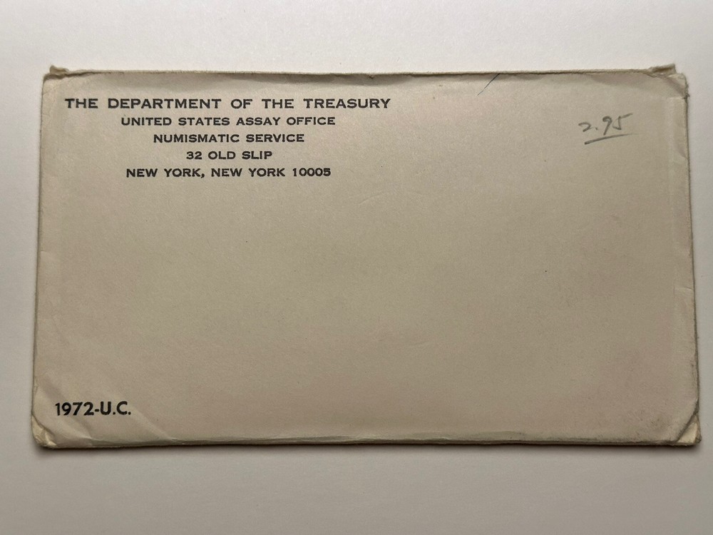 1972 United States Mint P&D Uncirculated Set