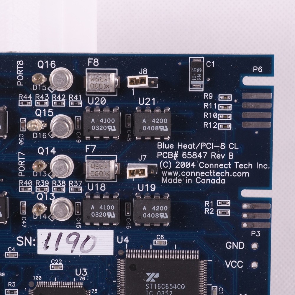 Connect Tech Blue Heat PCI/8 CL 65847 Rev B PCI Current Loop