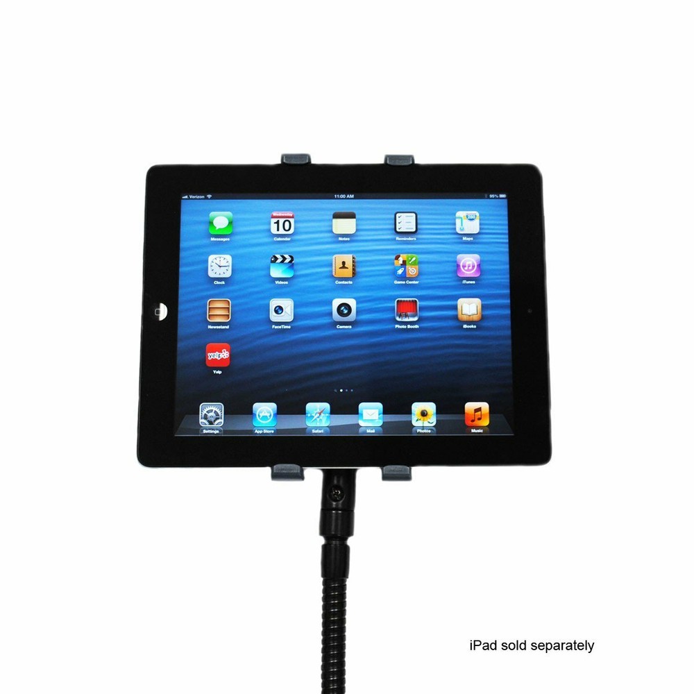 Audio2000'S 4702 Tablet Rotating Floor Stand w/Round Base IPAD1,2,3,4 MINI-NEW