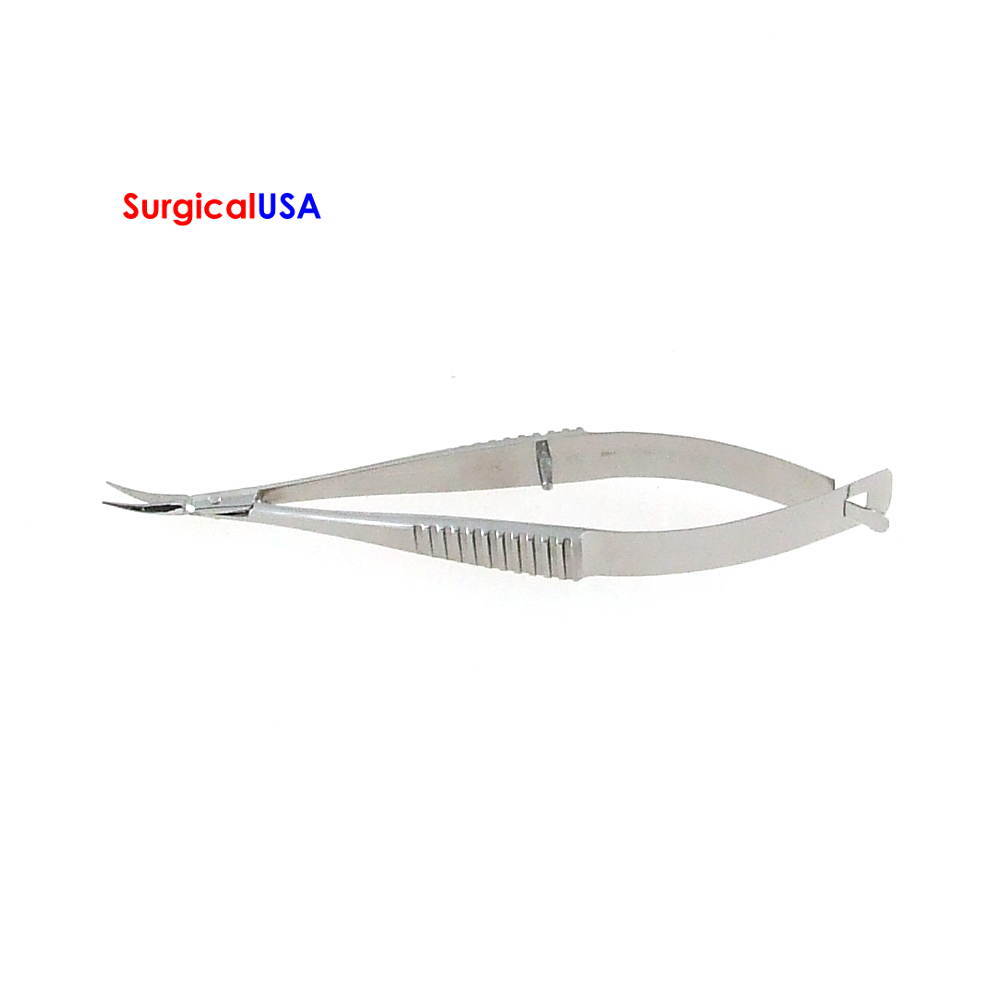 Micro Vannas Scissors Curved Blades