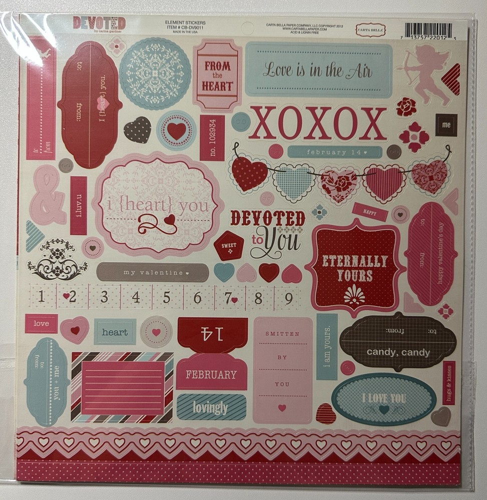Carta Bella 12x12 Scrapbook Kit-Variations-Hello Again, Beach Boardwalk, Devoted